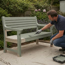 Dim Gray Garden Furniture Paint | One Coat Weather-Resistant Outdoor Wood Paint | Quick-Drying & Fade-Resistant Finish