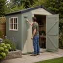 Dim Gray Premium Shed Paint – One-Coat Exterior Wood Paint for Sheds, Fences & Garden Buildings