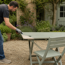 Dim Gray Garden Furniture Paint | One Coat Weather-Resistant Outdoor Wood Paint | Quick-Drying & Fade-Resistant Finish