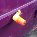 Dark Slate Blue Heavy-Duty Site Safety Lamp – Side-Mount | Flashing & Steady Modes | Impact-Resistant | IP54 Weatherproof