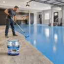 Dark Gray High Build Epoxy Garage Floor Paint – Heavy Duty Two-Part Resin Floor Coating