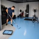 Sky Blue Home Gym Flooring Kit – Heavy Duty Epoxy Resin Garage Floor Coating