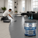 Dim Gray Decorative Wood Floor Paint – Durable Matt Finish Acrylic Coating for Interior & Exterior Wooden Floors