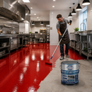 Rosy Brown Food Safe Kitchen Floor Paint – Hygienic Solvent-Free Epoxy Coating for Commercial Kitchens