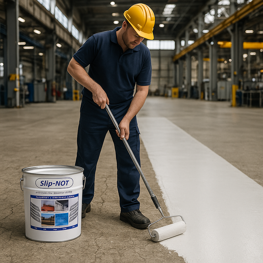 Dark Slate Gray Heavy-Duty Industrial Floor Paint for Maximum Durability