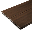 White Smoke Premium Composite Gate Board 2000mm Long in Walnut Color - Heavy Duty, Reversible with Advanced Co-Extrusion Technology