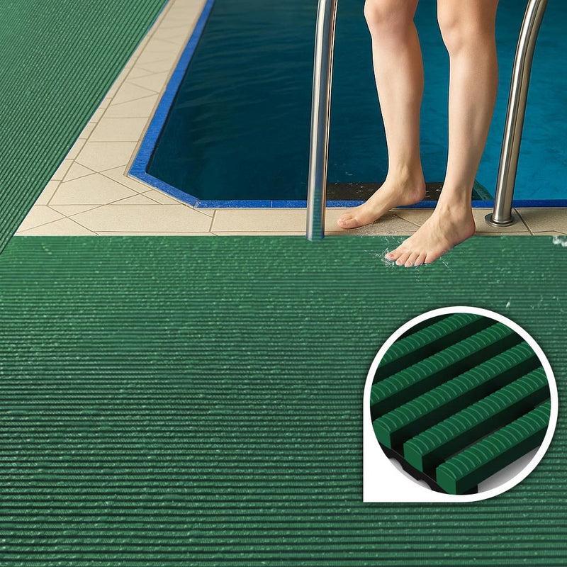 High-Traffic Pool And Wet Areas Safety Mats