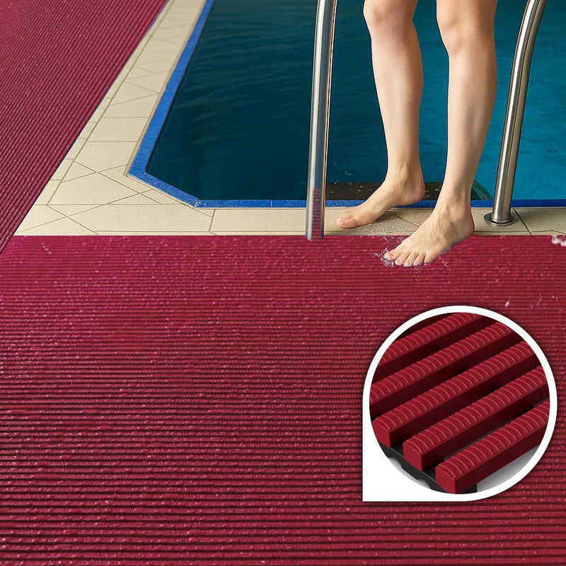 High-Traffic Pool And Wet Areas Safety Mats