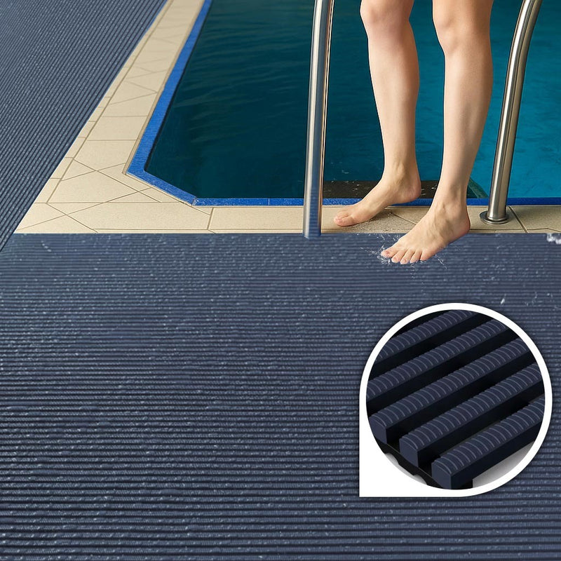 High-Traffic Pool And Wet Areas Safety Mats
