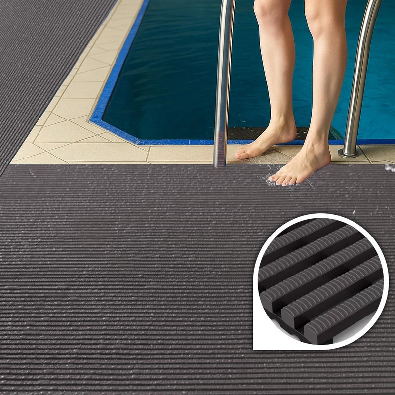 High-Traffic Pool And Wet Areas Safety Mats