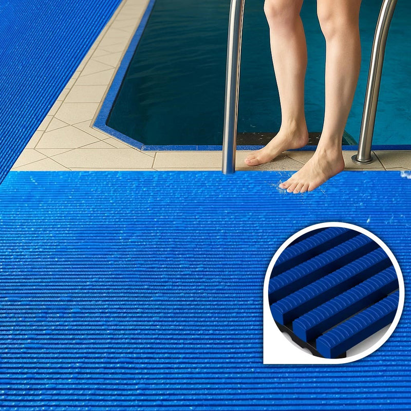 High-Traffic Pool And Wet Areas Safety Mats