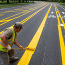 Reflective Road Line Marking Paint – Heavy-Duty Chlorinated Rubber Paint for Concrete, Asphalt and Tarmac