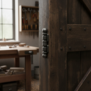Black Premium Ornate Barrel Hinge 158mm x 28mm for Durable Applications - High-Quality Professional Grade for Industrial and Commercial Applications