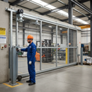 Dark Sea Green Premium 180 Degree Opener Attachment for Enhanced Access and Efficiency - High-Quality Professional Grade for Industrial and Commercial Applications