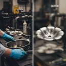 Dark Slate Gray Premium Ornate Drip Tray 107mm x 17mm x 1mm Thick for Versatile Applications - High-Quality Professional Grade for Industrial and Commercial Applic...