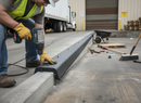 Slate Gray Premium Rubber Extrusion Wall Strip - 150 x 25 x 3000mm, 15kg Weight for Durable Applications