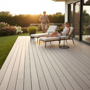 White Smoke Premium Composite Boards for Decking and Fencing - Durable, Eco-Friendly, and Low Maintenance Solution