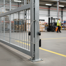 Dark Gray Premium Heavy Duty Safety Cable for Gates Up to 500 kg - 300 mm Long with 1500 kg Hinge Failure Rating and Quick-Fix System