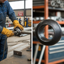 Dim Gray Premium 80mm Diameter Tubular Ball Fitting with 42mm Diameter Hole for Versatile Applications