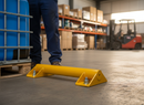 Dim Gray Premium Heavy Duty Steel Kerb Vehicle Stopper 610 x 200 x 100mm - Ideal for Parking and Logistics