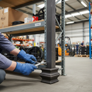 Dark Gray Premium Heavy Duty Box Section Collar for 60 x 60mm Square - 100mm High and Wide for Robust Support
