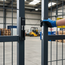 Gray Premium Surface Mounted Electric Keep with Fail-Open Mechanism for Secure Gate Locking Solutions