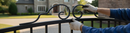 Black Premium Shaped Gate Top 2250mm Long with 40x8mm Flat Bar for Durable Construction