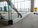 White Smoke Premium Aluminium Channel Base Fix for Glass Thickness 12mm to 21.52mm, Stainless Effect and 2500mm Length