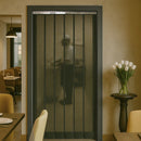 Dark Olive Green FlyMesh Hook-On PVC Strip Curtains – Premium Insect & Pest Barrier for Doors, Easy-Install, Durable & Hygienic