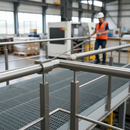 Dim Gray Premium 90 Degree Tube to Tube Handrail Support for 42.4mm x 2mm Applications - High-Quality Professional Grade for Industrial and Commercial Appli...