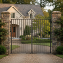 Rosy Brown Premium Heavy Duty Gate Top Scroll 975mm x 280mm with 12x6mm Flat Bar for Durability and Strength