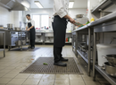 Black Premium Durable Rubber Matting 1500mm x 900mm x 13mm for Cold Concrete Protection