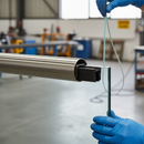 Slate Gray Premium Slotted Tube Rubber Gasket for 19mm Glass - 3000mm Length for Secure Installation