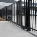 Gray Premium Auto Galvanised Slider Gate Track 1m Long with 30x12 Tooth Pitch for Enhanced Durability