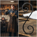 Black Premium S Scroll 100 x 270mm Plain Flat Bar with Durable Construction for Versatile Applications