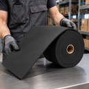 Dark Slate Gray Plain Expanded Neoprene/EPDM Sponge Strip – Non-Adhesive Closed-Cell Rubber – 10m Roll