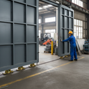 Dark Slate Gray Premium Internal Box Section Slider Wheel for 12 & 16mm Diameter Track with 300kg Weight Limit