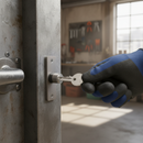 Black Premium Keyed Alike Lock Barrel 70mm Long for Enhanced Security and Versatile Applications