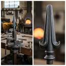 Black Premium Heavy Duty Railhead 180mm x 65mm x 20mm for Robust Applications - High-Quality Professional Grade for Industrial and Commercial Applications