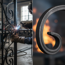 Dark Slate Gray Premium C Scroll Bar 125mm x 80mm with 16mm x 8mm Grooving for Heavy Duty Applications