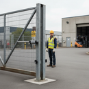 Dark Gray Premium Heavy Duty Gate Closer with Adjustable Closing Speed for Gates Up to 150kg and 150 Degree Opening Angle