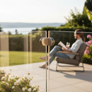 White Smoke Premium Adjustable Aluminium Channel Side Fix External Corner for Versatile Applications