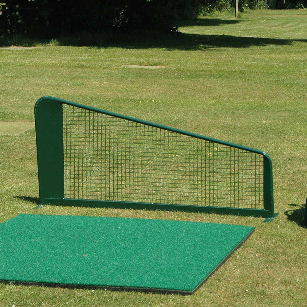Olive Drab Durable Green Galvanised Steel Bay Divider for Golf Courses