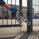 Rosy Brown Premium Heavy Duty 180° Hinge Set for Sloped Driveways with Adjustable Angle and Stainless Steel Components