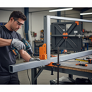 Dark Slate Gray Professional Tiger Gate Closer Installation Tool with Drilling Jig and Storage Case