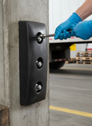 Dark Sea Green Premium Heavy Duty Dock Bumper 600mm for Loading Dock Protection with No Backplate or Front Plate