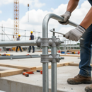 White Smoke Premium Galvanised Modular Rail 90° Bend for 34mm Tube - Durable and Reliable Construction