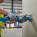 Dark Gray Premium Side Through Handrail Wall Bracket for 48.3mm Tube - Heavy Duty Support Fixing for Rail Attachments