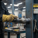 Black Premium Weld Cap for 42.4mm Tube – Heavy Duty Construction for Optimal Fit and Performance