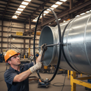 Dark Slate Gray Premium 600mm Diameter Ring with Plain Bar Construction 12 x 6mm for Versatile Applications
